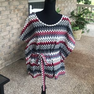 Chevron blouse